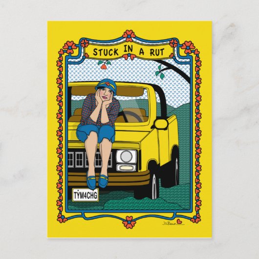 Een Rut_B_ Briefkaart (Voorkant)