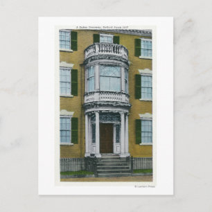 Een Safford Porch, een Salem Doorway Briefkaart
