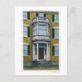 Een Safford Porch, een Salem Doorway Briefkaart (Voorkant)