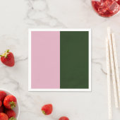 Een 'Sage' en 'Blush Modern minimalist' Servet (Insitu)