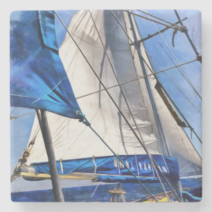 Een Sailor is een kunstenaar en zijn gemiddelde Stenen Onderzetter
