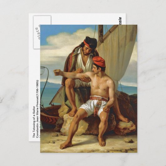 Een Sailor van Prevost Briefkaart (Voorkant / Achterkant)