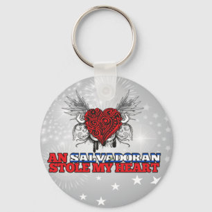Een Salvadoraanse Stole mijn hart Sleutelhanger