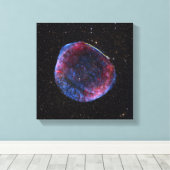 Een samengesteld afbeelding van de SN 1006 superno Canvas Afdruk (Insitu (Houten vloer))