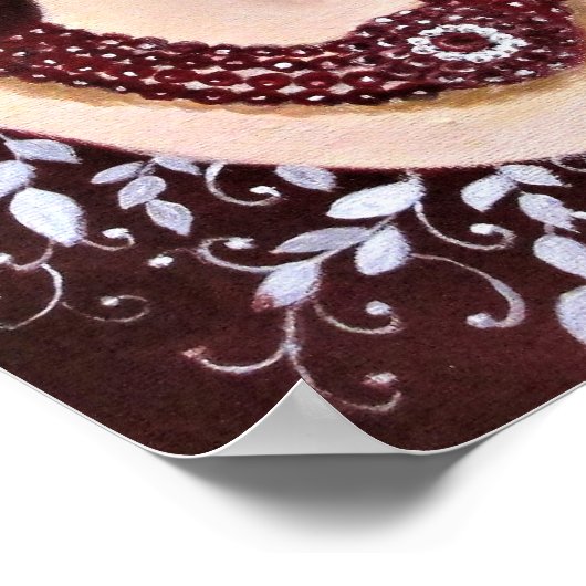 Een samenleving-dame poster (Hoek)