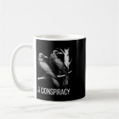 Een samenzwering van Ravens Gothic Raven Dark Acad Koffiemok (Links)