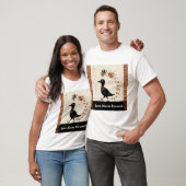 Een Sankofa vogel met een hart in zijn snavel, T-shirt (Unisex)