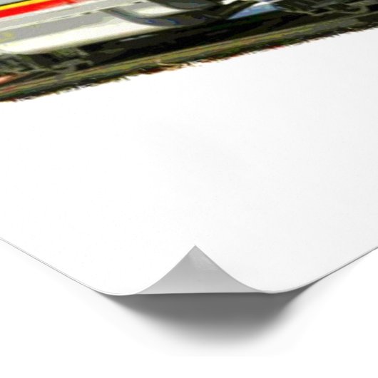 Een Santa Fe-Poster Poster (Hoek)