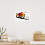 Een Santa Fe-Poster Poster (Keuken)