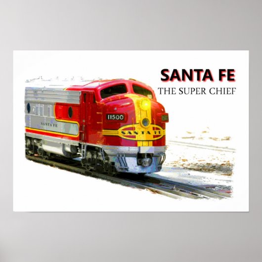Een Santa Fe-Poster Poster (Voorkant)