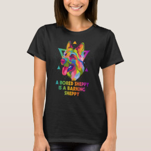 Een sapy met een sint-jansbrood blaast de Duitse H T-shirt