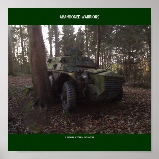 EEN SARACENSLAAP POSTER (Voorkant)