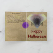 Een Sarcastisch Fringehead Halloween Card Kaart (Binnen)