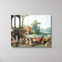 Een Satire van de Folly van Tulip Mania