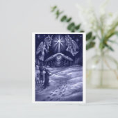 Een Savior is geboren! Briefkaart (Staand voorkant)