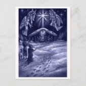 Een Savior is geboren! Briefkaart (Voorkant)