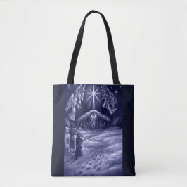 Een Savior is geboren! Canvas tas