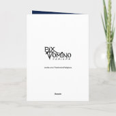 Een Savior is geboren! Feestdagen Kaart (Achterkant)