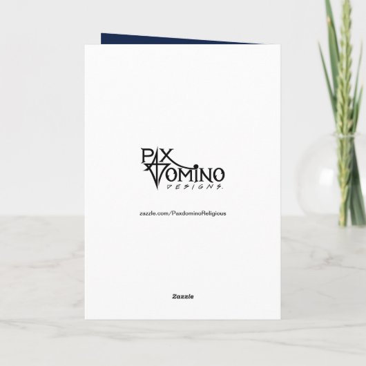 Een Savior is geboren! Feestdagen Kaart (Achterkant)