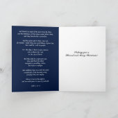 Een Savior is geboren! Feestdagen Kaart (Binnen)