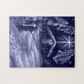 Een Savior is geboren! Jigzaag Puzzle Legpuzzel (Horizontaal)