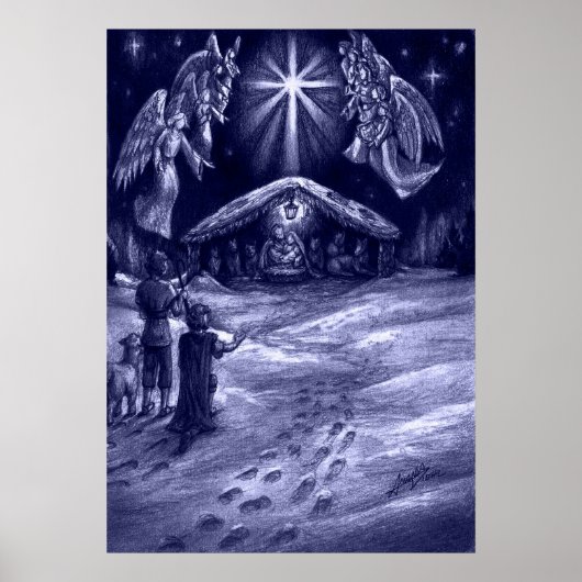 Een Savior is geboren! Poster (Voorkant)