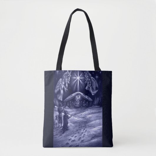 Een Savior is geboren! Tote Bag (Voorkant)
