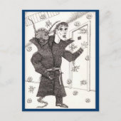 Een Scanner Darkly Briefkaart (Voorkant)