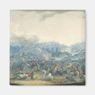 Een scène uit de Russisch-Turkse oorlog, 1801 Magneet