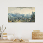 Een scène uit de Russisch-Turkse oorlog, 1801 Poster (Keuken)