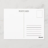Een scène uit het Amerikaanse leven. Briefkaart (Achterkant)