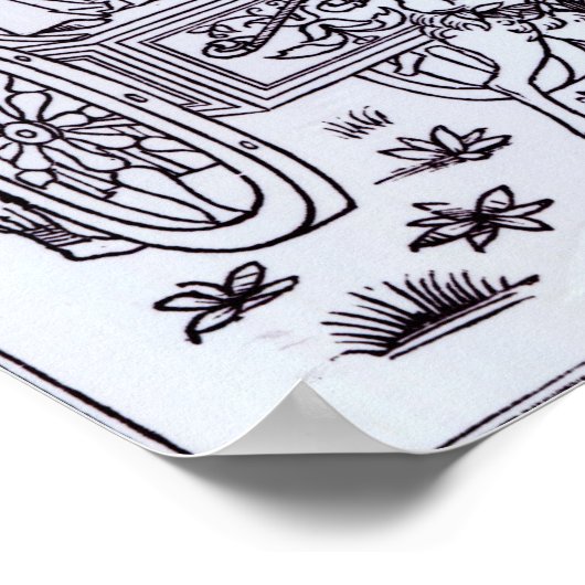 Een scène uit het decameron poster (Hoek)