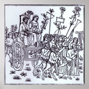 Een scène uit het decameron poster