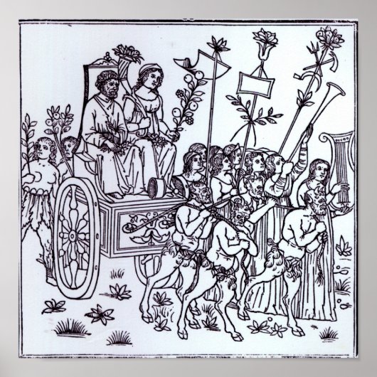 Een scène uit het decameron poster (Voorkant)