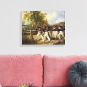 Een Scene uit het leven van de soldaat, 1849 Canvas Afdruk (Insitu (Woonkamer))