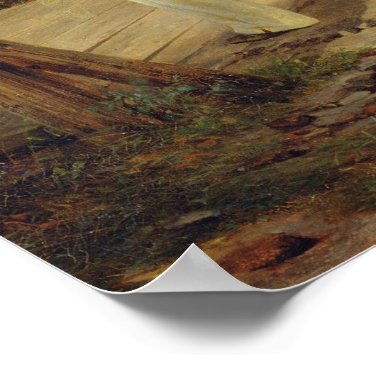 Een Scene uit het leven van de soldaat, 1849 Poster (Hoek)