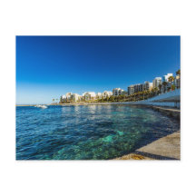 Een scène uit St Pauls Bay, Malta Holiday Card