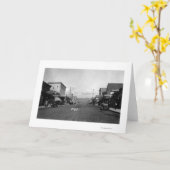 Een scène van de Straat # 2 Kaart (Gele Bloem)