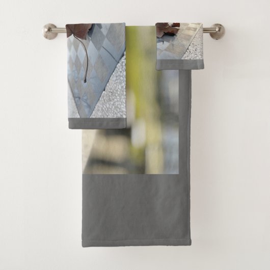 Een schaakles bad handdoek (Insitu)