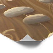 Een schaap in de Sterrennacht Poster (Hoek)