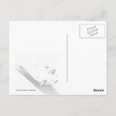 Een schaduw rekken briefkaart (Achterkant)