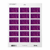 Een schaduwdraak 4 etiket (Full Sheet)