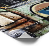 Eén scharnier. poster (Hoek)