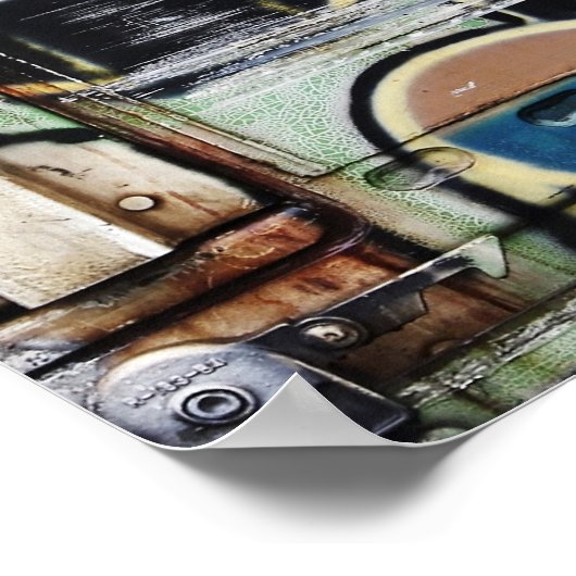 Eén scharnier. poster (Hoek)