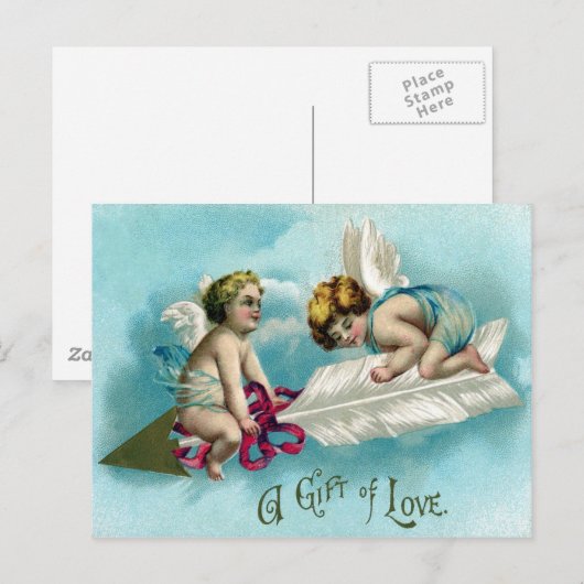 Een schat aan liefde briefkaart (Voorkant / Achterkant)