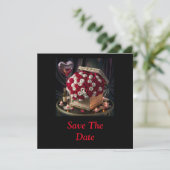 Een schat aan Rozen Save The Date (Staand voorkant)