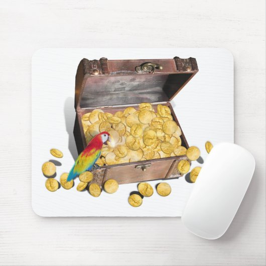 Een schatkist van Pirate Muismat (Met muis)