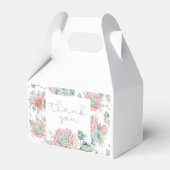 Een schattebord voor baby's in een woestijn Baby s Bedankdoosjes (Voorkant Zijde)