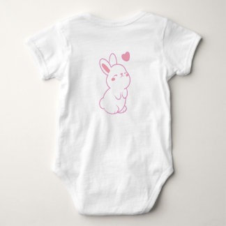 Een schattig bunny bodysuit