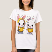 Een schattig bunny t shirt (Voorkant)
